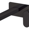 Смеситель Boheme Spectre 455-B для раковины настенный черный матовый