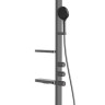Душевая система Vincea Inspire VSFS-3I11GM вороненая сталь