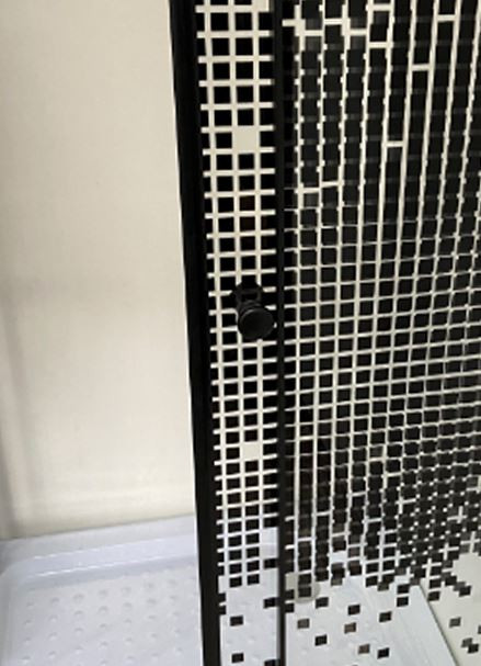 Душевой уголок Niagara NG-010-14Q BLACK 100*100