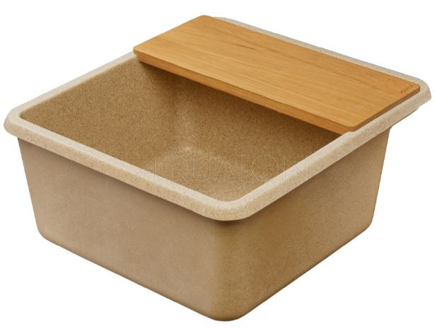 Мойка для кухни Акватон Беллис 57 1A724932BS220 песочная