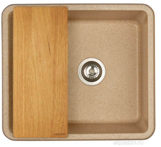 Мойка для кухни Акватон Беллис 57 1A724932BS220 песочная
