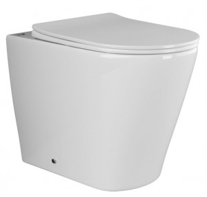 Унитаз приставной Ceramica Nova Highlight Rimless CN1812 безободковый с микролифтом