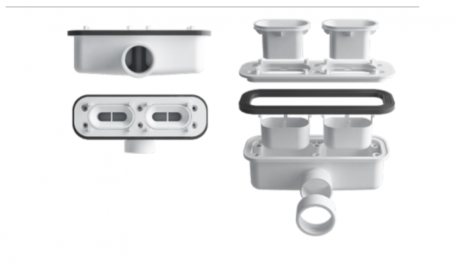Сифон для душевых поддонов Vincea Vsph-D611 с гидрозатовром