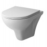 Унитаз подвесной Am.Pm Gem FlashClean C901700SC безободковый с микролифтом