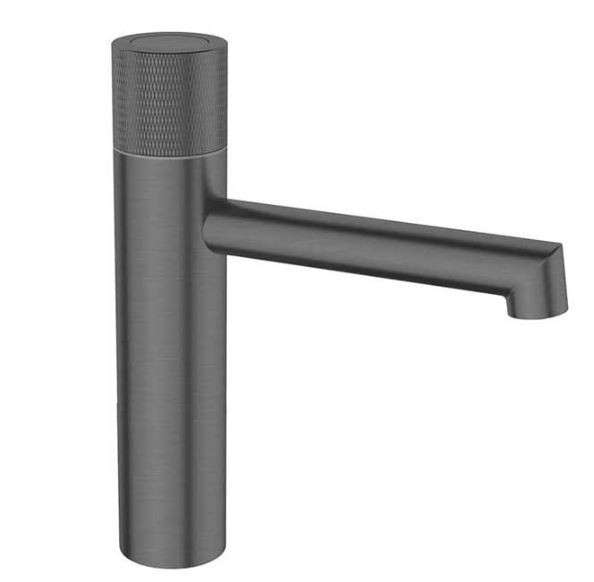 Смеситель Vincea Desire VBF-1D3GM для раковины вороненая сталь