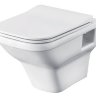 Унитаз подвесной Santek Лайн 1WH501574  безободковый сиденье микролифт slim