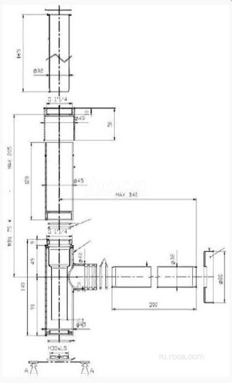 Сифон Roca 5064031CN для раковины