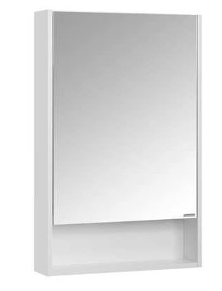 Зеркальный шкаф Акватон Сканди 55 1A252102SD010 белый матовый