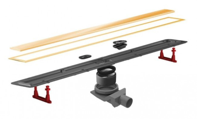 Душевой лоток Pestan Confluo Premium Line 850 13100055 Gold