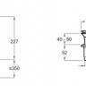 Смеситель Jacob Delafon Purist E14595-3-CP для раковины