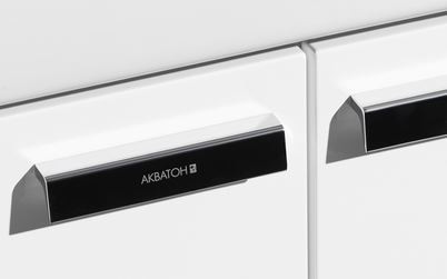 Тумба под раковину Акватон Йорк 60 1A170201YOAY0 белая выбеленное дерево