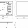 Мойка для кухни Granula 5801 графит