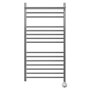 Полотенцесушитель электрический Point Аврора PN10150SPE П14 500*1000 с полкой левый/правый хром