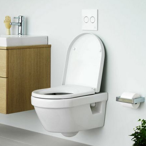 Унитаз подвесной Gustavsberg Hygienic Flush 5G84HR01 безободковый