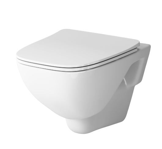 Унитаз подвесной Am.Pm X-Joy FlashClean C851701SC безободковый с микролифтом