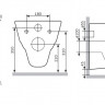 Унитаз подвесной Am.Pm X-Joy FlashClean C851701SC безободковый с микролифтом