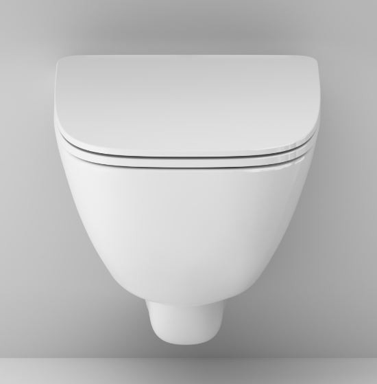 Унитаз подвесной Am.Pm X-Joy FlashClean C851701SC безободковый с микролифтом