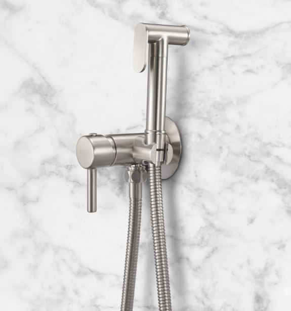 Комплект гигиенического душа Milacio Ultra MCU.850.SS нержавеющая сталь