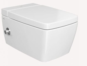 Унитаз подвесной Vitra Metropole 7672B003-1687 безободковый с функциями VitrAflush, VitrAfresh, биде