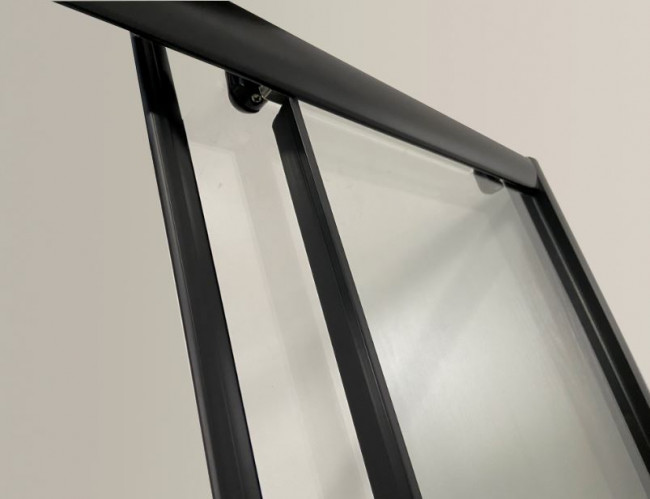 Душевой уголок Niagara NG-012-14Q BLACK 120*80