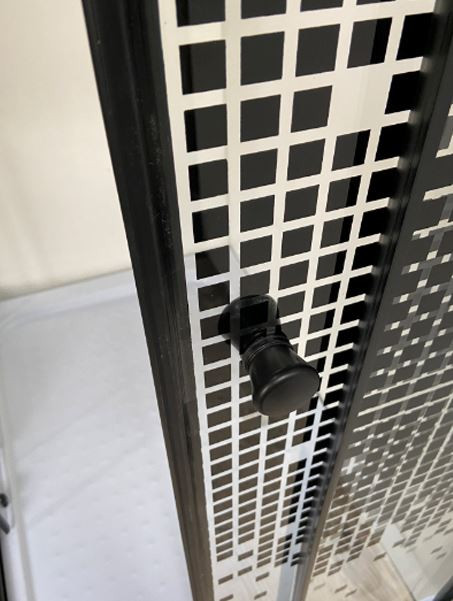 Душевой уголок Niagara NG-012-14Q BLACK 120*80