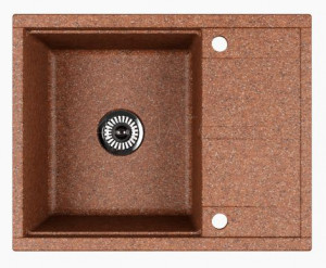 Мойка для кухни Акватон Делия 65 1A718632DE270 терракотовая