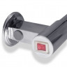 Полотенцесушитель Energy H 800*400 (G6 прямой) черный матовый RAL 9005 электрический