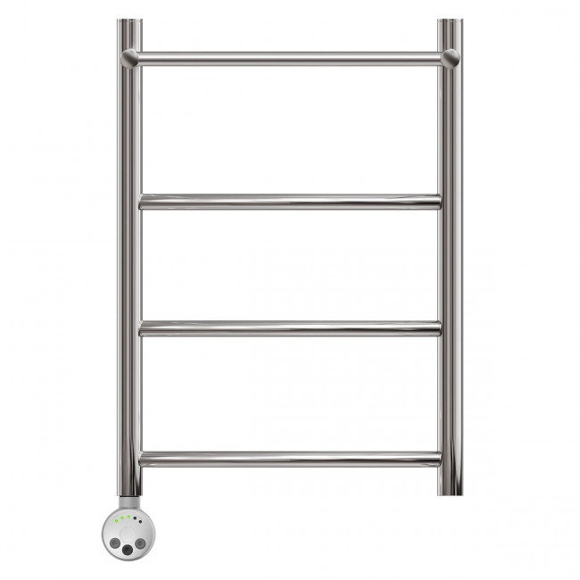 Полотенцесушитель электрический Point Афина PN04156PE П3 500*600 с полкой левый/правый хром