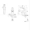 Смеситель Bravat Fit F1135188CP-RUS для раковины