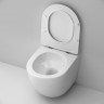 Унитаз подвесной Am.Pm Like AquaSpin C801900SC безободковый Торнадо с микролифтом