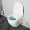 Унитаз подвесной Am.Pm Like AquaSpin C801900SC безободковый Торнадо с микролифтом