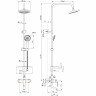 Душевая система Lemark Linara LM0462C