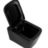 Унитаз подвесной BelBagno Ardente-C BB3202CHR-MB безободковый с микролифтом черный матовый