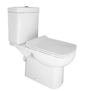 Унитаз с бачком Creo Ceramique Tours с функцией биде микролифт