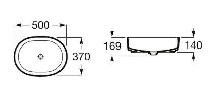 Раковина Roca Inspira Round 327520000