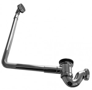 Слив-перелив Puscho Diamant для отдельностоящих ванн