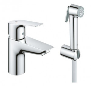 Смеситель Grohe BauEdge New 23757001 для раковины с гигиеническим душем