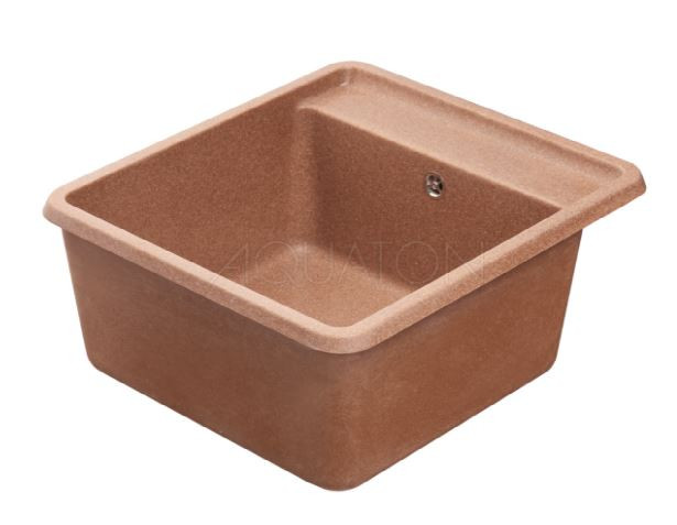 Мойка для кухни Акватон Беллис 57 1A724932BS270 терракотовая