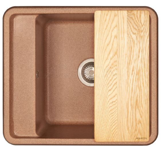 Мойка для кухни Акватон Беллис 57 1A724932BS270 терракотовая