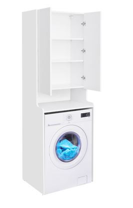 Шкаф-колонна Акватон Лондри 1A260503LH010 для стиральной машины белый