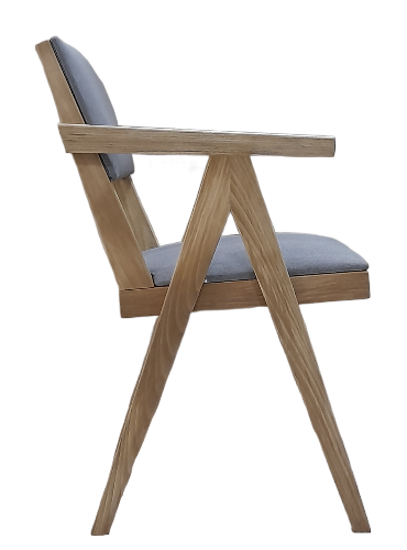 Стул-кресло Берген бук дуб рустикальный/impulse gray