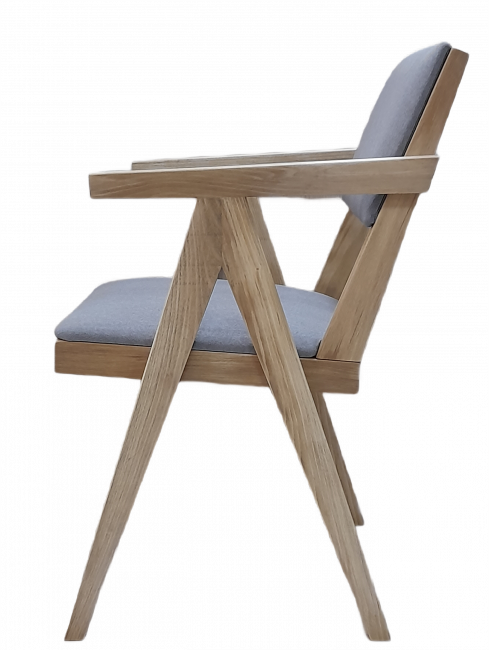 Стул-кресло Берген бук дуб рустикальный/impulse gray