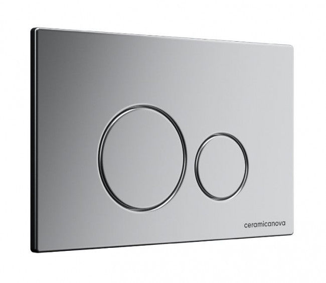 Система инсталляции Ceramica Nova Envision CN1001M с кнопкой Round хром матовый