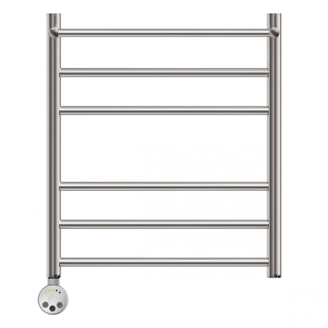 Полотенцесушитель электрический Point Аврора PN10156PE П5 500*600 с полкой левый/правый хром