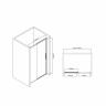 Душевая дверь Vincea Slim-U 120 VDS-2SU120CL прозрачное