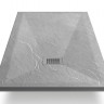 Поддон из искусственного камня Vincea VST-4SR9011G 110*90 серый