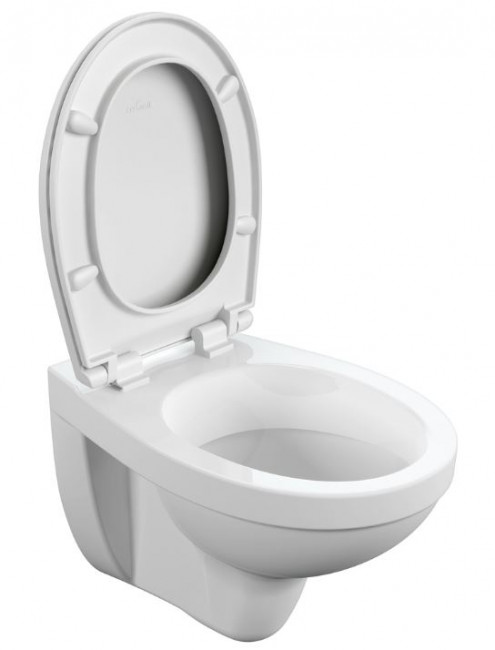 Комплект Сersanit Delfi TPL + Leon New + кнопка Geometry хром матовый SET-DEL/LeonN/TPL/Cm