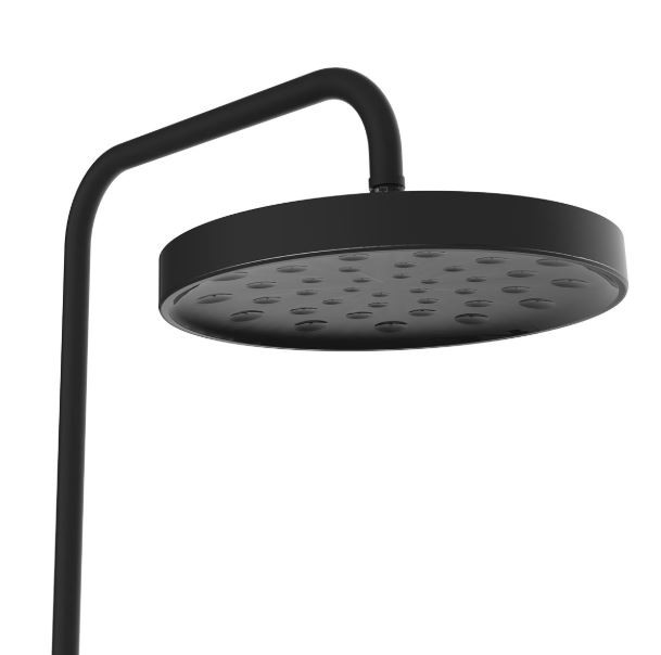 Душевая система Vincea Inspire VSFS-3I12TMB термостат черный матовый