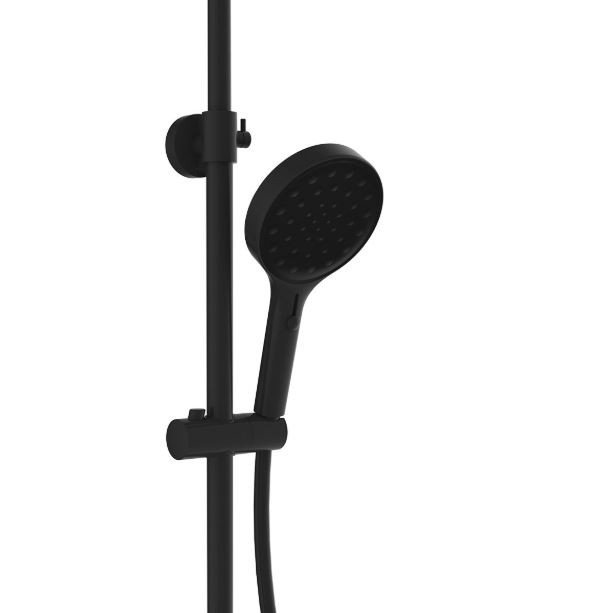 Душевая система Vincea Inspire VSFS-3I12TMB термостат черный матовый