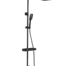 Душевая система Lemark Tropic LM7002BL черный матовый